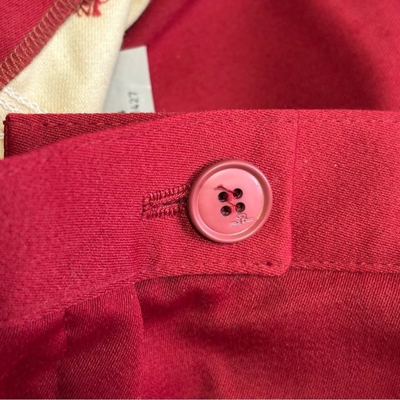 RED BLEYLE WOMENS PANTS SIZE 38 VIRGIN WOOL AND POLYESTER EXCELLENT CONDITION - Picture 6 of 8